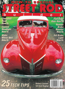 STREET ROD BUILDER 2001 APR - CLAMSHEELS, CUSTOM HEADLAMP, WIDE WHEEL WELLS